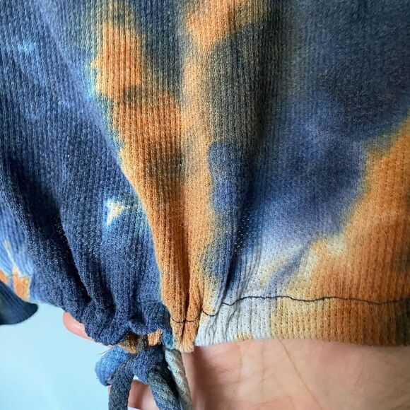 lSmoke & Mirrors Abstract Print Thermal Top Size Large - Picture 3 of 6